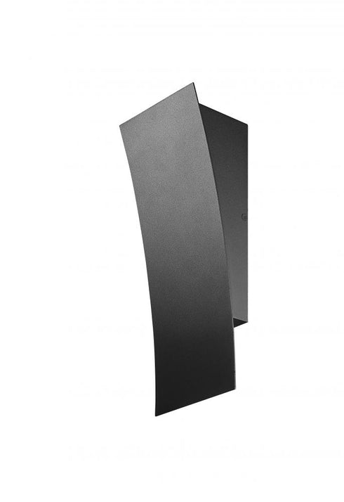 Z-Lite Landrum 1 Light Outdoor Wall Light in Black Finish Model: 581S-BK-LED