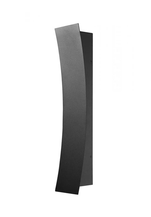 Z-Lite Landrum 2 Light Outdoor Wall Light in Black Finish Model: 582B-BK-LED