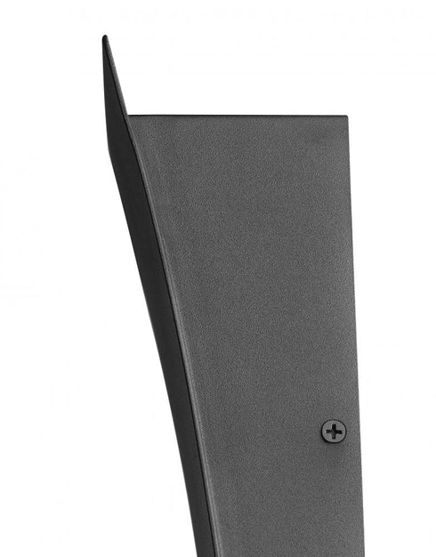 Z-Lite Landrum 2 Light Outdoor Wall Light in Black Finish Model: 582B-BK-LED