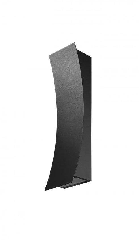 Z-Lite Landrum 2 Light Outdoor Wall Light in Black Finish Model: 582M-BK-LED
