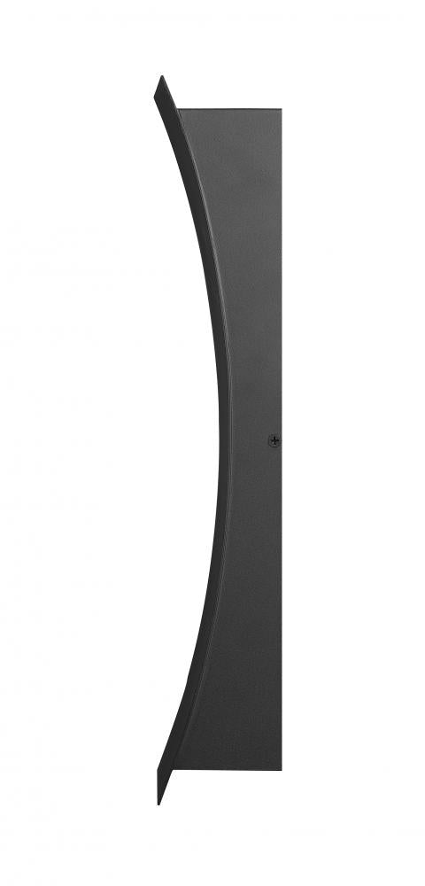 Z-Lite Landrum 2 Light Outdoor Wall Light in Black Finish Model: 582M-BK-LED