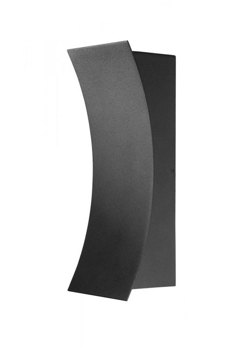 Z-Lite Landrum 2 Light Outdoor Wall Light in Black Finish Model: 582S-BK-LED