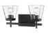Z-Lite Lauren 2 Light Vanity in Brushed Nickel Finish Model: 819-2V-BN
