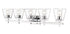 Z-Lite Lauren 5 Light Vanity in Brushed Nickel Finish Model: 819-5V-BN