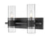 Z-Lite Lawson 2 Light Vanity in Brushed Nickel Finish Model: 343-2V-BN