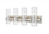 Z-Lite Lawson 4 Light Vanity in Brushed Nickel Finish Model: 343-4V-BN