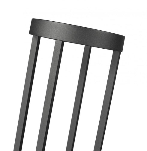 Z-Lite Leland 1 Light Outdoor Pier Mounted Fixture in Sand Black Finish Model: 5005PHM-533PM-BK-LED