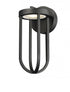 Z-Lite Leland 1 Light Outdoor Wall Light in Sand Black Finish Model: 5005S-BK-LED