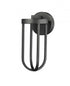 Z-Lite Leland 1 Light Outdoor Wall Light in Sand Black Finish Model: 5005S-BK-LED