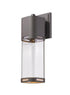 Z-Lite Lestat 1 Light Outdoor Wall Light in Brushed Aluminum Finish Model: 562B-BA-LED