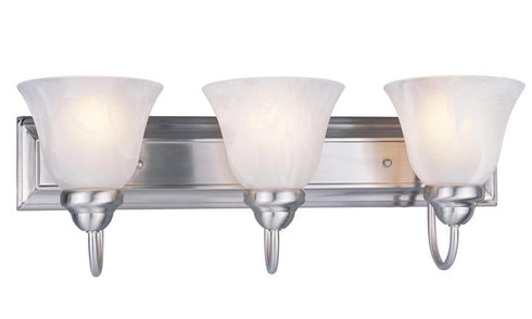 Z-Lite Lexington 3 Light Vanity in Brushed Nickel Finish Model: 311-3V-BN