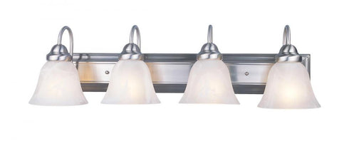 Z-Lite Lexington 4 Light Vanity in Brushed Nickel Finish Model: 311-4V-BN