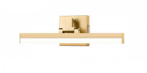 Z-Lite Liam 1 Light Vanity in Brushed Nickel Finish Model: 1009-18W-BN-LED