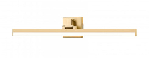 Z-Lite Liam 1 Light Vanity in Brushed Nickel Finish Model: 1009-32W-BN-LED