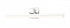 Z-Lite Liam 1 Light Vanity in Brushed Nickel Finish Model: 1009-32W-BN-LED