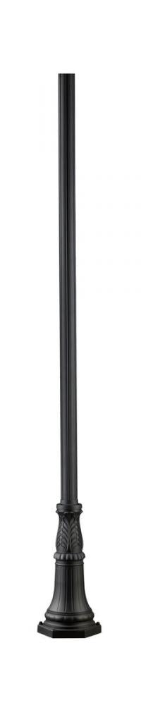 Z-Lite Light Outdoor Posts + Hardware in Black Finish Model: 518P-BK