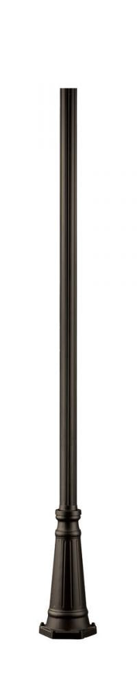 Z-Lite Light Outdoor Posts + Hardware in Black Finish Model: 519P-BK