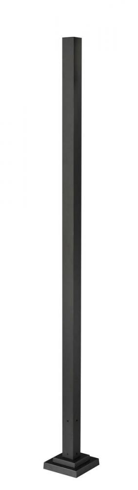 Z-Lite Light Outdoor Posts + Hardware in Black Finish Model: 536P-BK