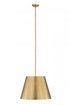 Z-Lite Lilly 1 Light Pendant in Brushed Nickel Finish Model: 2307-24BN