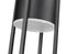 Z-Lite Luca 1 Light Outdoor Chain Mount Ceiling Fixture in Black Finish Model: 517CHB-BK-LED