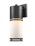 Z-Lite Luminata 1 Light Outdoor Wall Light in Brushed Aluminum Finish Model: 553B-BA-LED