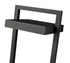 Z-Lite Luttrel 1 Light Outdoor Pier Mounted Fixture in Black Finish Model: 566PHXLR-553PM-BK-LE