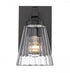 Z-Lite Lyna 1 Light Wall Sconce in Brushed Nickel Finish Model: 823-1S-BN