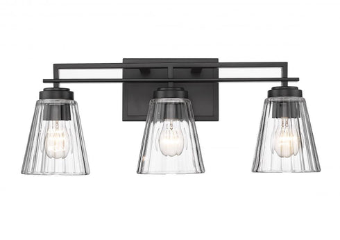 Z-Lite Lyna 3 Light Vanity in Brushed Nickel Finish Model: 823-3V-BN