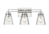 Z-Lite Lyna 3 Light Vanity in Brushed Nickel Finish Model: 823-3V-BN