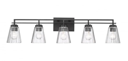 Z-Lite Lyna 5 Light Vanity in Brushed Nickel Finish Model: 823-5V-BN
