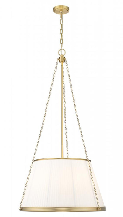 Z-Lite Madeline 6 Light Pendant in Brushed Nickel Finish Model: 1954P24-BN