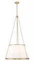 Z-Lite Madeline 6 Light Pendant in Brushed Nickel Finish Model: 1954P24-BN