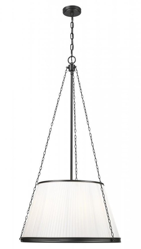 Z-Lite Madeline 6 Light Pendant in Brushed Nickel Finish Model: 1954P24-BN