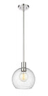 Z-Lite Margo 1 Light Pendant in Brushed Nickel Finish Model: 7500P10-BN