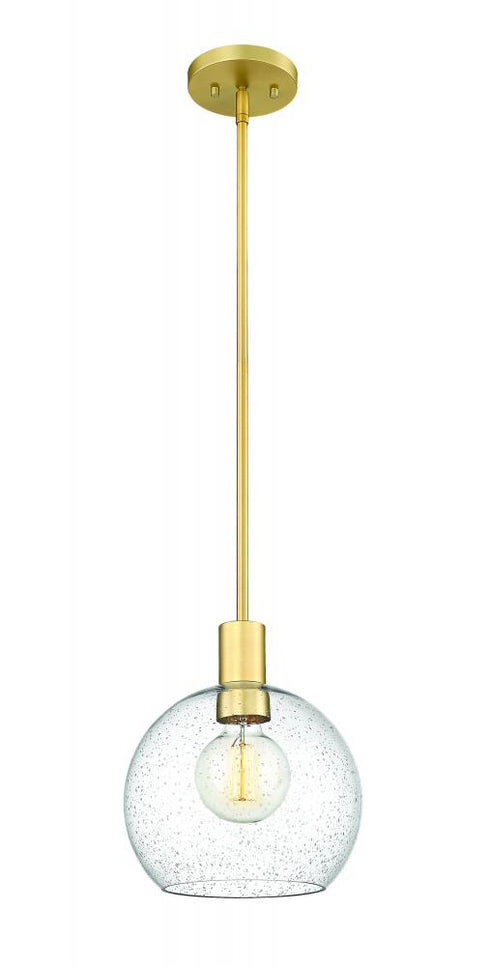 Z-Lite Margo 1 Light Pendant in Brushed Nickel Finish Model: 7500P10-BN