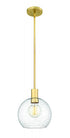 Z-Lite Margo 1 Light Pendant in Brushed Nickel Finish Model: 7500P10-BN