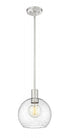 Z-Lite Margo 1 Light Pendant in Brushed Nickel Finish Model: 7500P10-BN