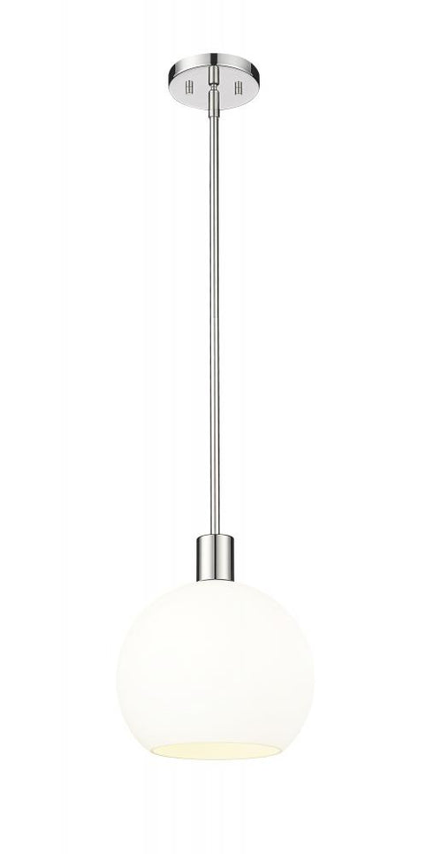 Z-Lite Margo 1 Light Pendant in Brushed Nickel Finish Model: 7500P10-BN