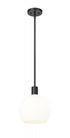 Z-Lite Margo 1 Light Pendant in Brushed Nickel Finish Model: 7500P10-BN