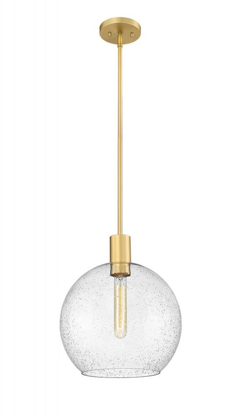 Z-Lite Margo 1 Light Pendant in Brushed Nickel Finish Model: 7500P14-BN