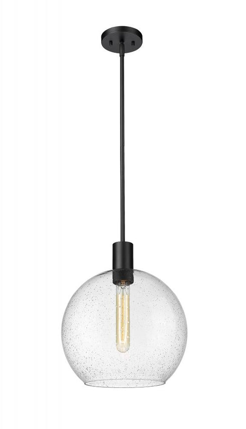 Z-Lite Margo 1 Light Pendant in Brushed Nickel Finish Model: 7500P14-BN
