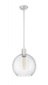 Z-Lite Margo 1 Light Pendant in Brushed Nickel Finish Model: 7500P14-BN