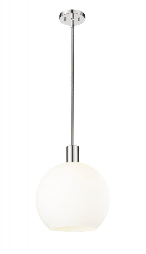 Z-Lite Margo 1 Light Pendant in Brushed Nickel Finish Model: 7500P14-BN