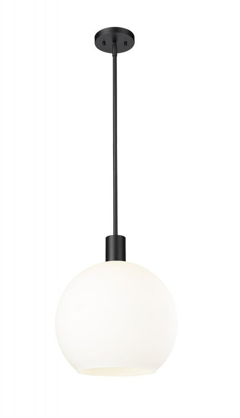 Z-Lite Margo 1 Light Pendant in Brushed Nickel Finish Model: 7500P14-BN
