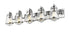 Z-Lite Mariner 5 Light Vanity in Brushed Nickel Finish Model: 444-5V-BN