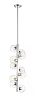 Z-Lite Marquee 10 Light Chandelier in Chrome Finish Model: 455-10CH
