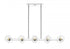 Z-Lite Marquee 10 Light Linear Chandelier in Chrome Finish Model: 455-10L-CH