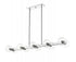 Z-Lite Marquee 10 Light Linear Chandelier in Chrome Finish Model: 455-10L-CH