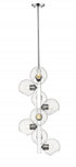 Z-Lite Marquee 8 Light Chandelier in Chrome Finish Model: 455-8CH