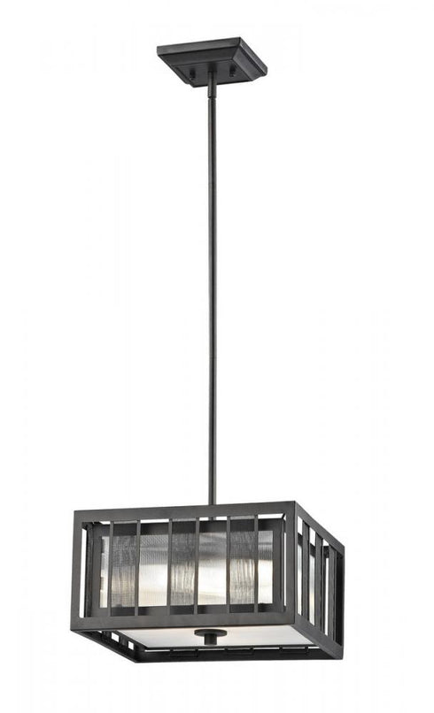 Z-Lite Meridional 3 Light Pendant in Bronze Finish Model: Z14-58P-C